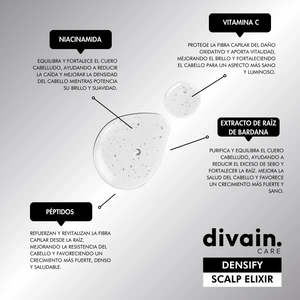 Divain Care Densify Scalp Elixir Niacinamide Traitement de repousse des cheveux - Product Image 3