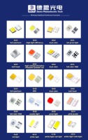 Puce LED SMD 2835 6000K Blanc Froid 18V Haute Luminosité Diode InGaN 120° RoHS 1000mW Encapsulation Silicone pour Voiture