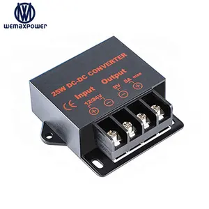 Car voltage regulator 25w 12v 24v to 5v step down module 12vdc 24vdc to 5vdc 5a dc dc converter