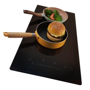 Cocina Híbrida Doméstica Combinada de Inducción e Infrarrojos, Dos Hornillas, Cocina de Inducción y Vitrocerámica Eléctrica para Mayoristas - Product Image 1