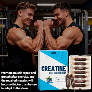 Solución Oral de Creatina de Doble Acción con <span class=keywords><strong>BCAA</strong></span> - Mejora la Resistencia Muscular y Repone la Energía - Product Image 5