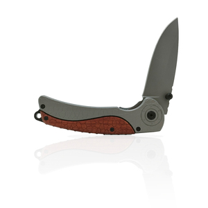 Navaja Plegable <span class=keywords><strong>de</strong></span> Bolsillo, Navaja Plegable Grabada en Madera, Herramienta <span class=keywords><strong>de</strong></span> <span class=keywords><strong>Supervivencia</strong></span> para Exteriores, Acero Inoxidable - Product Image 2