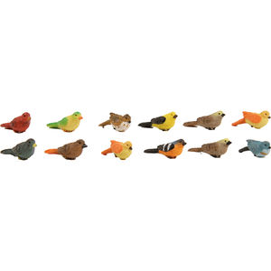 Accesorios para Belén Pintados a Mano, Juego de 12 Pájaros de 1.3 cm para Figuras Navideñas de 10-12 cm, 9006935210378 - Product Image 1