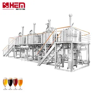1000L 2000L 3000L 5000L बड़े बीयर शराब की भठ्ठी उपकरण/बीयर विनिर्माण उपकरण के लिए बियर संयंत्र