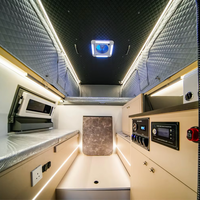 KYKY Camper A02 – Camping-car pick-up en aluminium à coque rigide avec douche et toilettes intégrées pour Gladiator Ranger