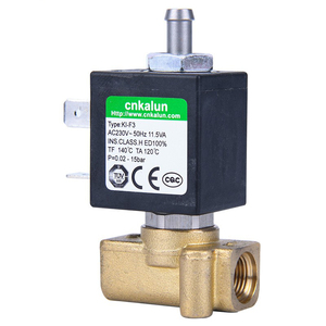 Van Điện Từ 12V Dc/240vac Van Đồng Thau 3 Chiều <span class=keywords><strong>2</strong></span> Trạm Van Nước Điện Từ <span class=keywords><strong>1</strong></span>/8 Dùng Cho Hơi Nước - Product Image 2