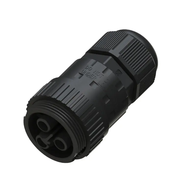 3 contacts IP68 female cable end electrical connector terminal