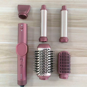 Kiwis Foldable Hair Dryer Comb 5 In 1 Set With Diffuser And Concentrator Nozzle For Styling And Drying - Product Image 2