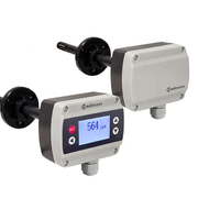 MGT500: Analizador de Gases, Sensor de Dióxido de Carbono de 0-40000 ppm, Transductor Tipo Ducto, Transmisor de CO2 4-20 mA/0-10 VCC/RS485 Modbus para HVAC