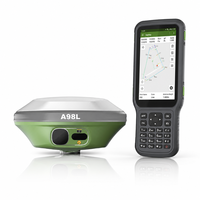 Penerima GNSS RTK Kamera Ganda Laser FOIF A98L 1408 Kanal Survei Visual AR Stakeout IMU 60 °   Peralatan Survei Tanah Tilt Land