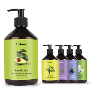 Private Label Gentle Skinfriendly Moisturizing Body Care Sets Skin Care Smoothing Body Wash Whitening Shower Gel Wholesale