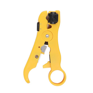 Dr. Giant <b>Wire</b> <b>Stripper</b> Plastic Handle Carbon Steel Blade Multi-functional For Network Video Telephone Cable Cutting - Product Image 3