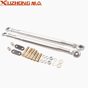 Brazo de control delantero Xuzhong para Honda Civic CRX88 91, pieza de mejora de metal negro BKS 1009 - Product Image 3