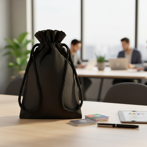 Piccola borsa di cotone promozionale per la commercializzazione per la promozione del marchio e dimostrazioni di prodotti - Product Image 3
