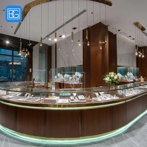 Vitrina de Joyería de Alta Gama, Madera Lacada, Iluminación Integrada, Tienda Boutique, Centro Comercial, Exhibición de Joyería - Product Image 5