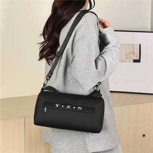 Yozn – sac à bandoulière cylindrique pour femmes, grande capacité, fermeture éclair résistante à l'usure, sac à main pour sports de plein air, sac à bandoulière - Product Image 2