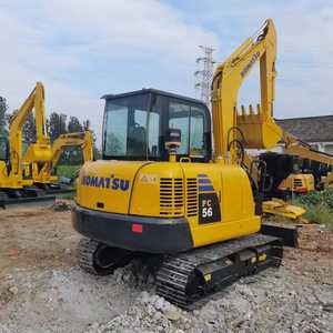 Machine de chantier d'occasion, excavatrice Komatsu 56, excavatrice Komatsu Pc 56, Pc56-7, Pc58-8, Pc110 d'occasion, Komatsu Pc56-7, vente chaude en stock - Product Image 1