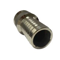 Tornillo de lengüeta para manguera de acero inoxidable 304 316 de gran tamaño, adaptador reductor de manguera, pezón con rosca macho G3/4