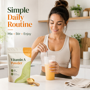 Complément Vitaminique Antioxydant Certifié ISO22000 en Poudre, Renforce l'Immunité, pour Adultes et Enfants, 450g, Bénéfique pour la Peau - Product Image 3