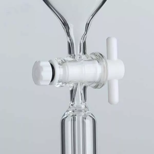Dikemas dengan baik corong pemisah 50ml-20000ml untuk laboratorium bentuk pir corong kaca pemisah dengan kaca atau PTFE Stopcock - Product Image 4