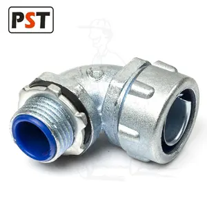 Liquid Tight Connector 90 degree fore Flexible conduit to box