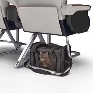 Bolsa de transporte para mascotas, aprobada por aerolíneas, duradera, plegable, de lona suave, para perros pequeños y medianos, muestra gratuita. - Product Image 4