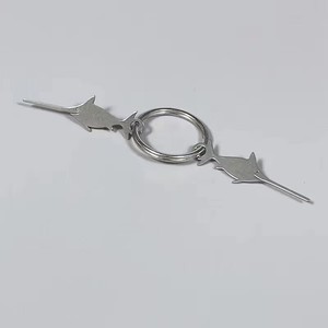 Sáng Tạo cá kiếm 304 thép không gỉ điện thoại di động đầu đọc thẻ <span class=keywords><strong>Sim</strong></span> Đầu đọc thẻ phù hợp cho điện thoại di động Apple Android. - Product Image 4