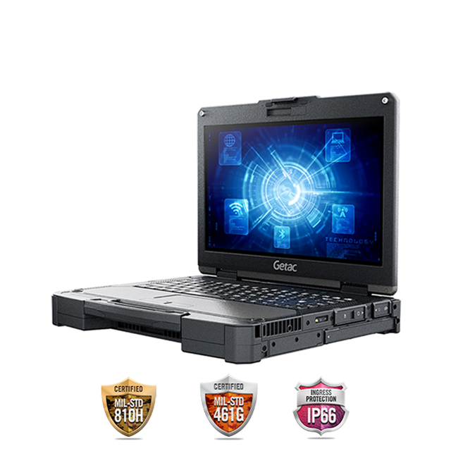 Getac B360Pro Fully Reinforced 13.3-inch Three Proof Laptop with Expandable PCI-E or Interface