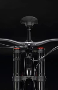 Bicicleta de Descenso Eléctrica Nueva 2023 de 250W, 12 Velocidades, Suspensión Completa, Fibra de Carbono, <span class=keywords><strong>27.5</strong></span> Pulgadas, con Frenos de Disco - Product Image 5