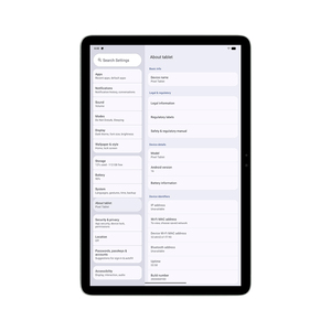 Pre-installed GrapheneOS <b>Tablet</b> 10.95" IPS 120Hz 8GB 128GB Privacy Focused <b>Tablet</b> with Titan Security Chip - Product Image 4