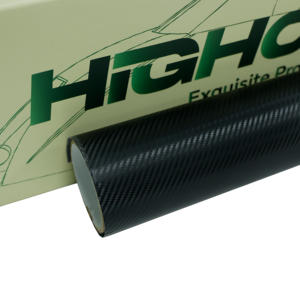 6.5 Mil fibre de carbone noir vinyle Wrap auto-cicatrisant PPF PVC peinture Protection carrosserie teinte couleur changeante autocollants voiture <span class=keywords><strong>Films</strong></span> - Product Image 2