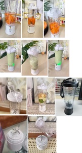 <span class=keywords><strong>Blender</strong></span> juicer מיני בלנדר נייד בלנדר נייד מחליק גביע juicer ו-חלבון G25-99 שייקר ידני - Product Image 6