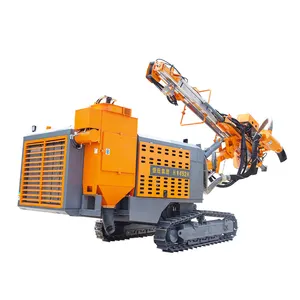 2024 Hengwang Interchangeability Top Hammer Rock Blast Mine Surface DTH Drilling RIg With Air Compressor