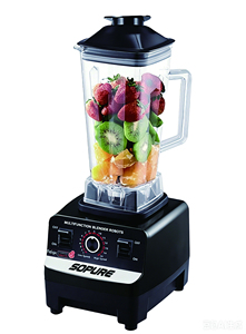 Licuadora Multifunción SOPURE SP-BL03B, 2.5L, 1200W, 5 Velocidades Variables, Jarra de Plástico Antiderrames y Fácil de Limpiar, 4 Cuchillas - Product Image 2