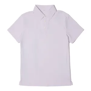 Chemises pour hommes en polyester et élasthanne respirant à logo personnalisé, imprimé graphique surdimensionné, vêtements de golf performants, vêtements de travail - Product Image 6