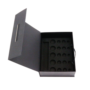 Caja Grande Personalizada para Aceites Esenciales, Suero para el Cuidado de la Piel y Perfume, Empaque de Regalo Magnético de Papel Kraft con Grabado - Product Image 3