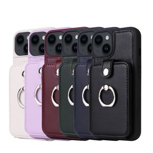 Funda Protectora para Teléfono Hecha a Mano de TPU Dermoid, Resistente a Golpes y Caídas, con Tiradores y Botones, Estilo Órgano, con Ranura para Tarjetas, para <span class=keywords><strong>iPhone</strong></span> 15Pro <span class=keywords><strong>Max11</strong></span> 12 13 14 - Product Image 1