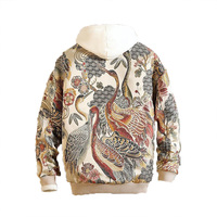 Juya — veste brodée pour hommes, manteau Hip-Hop Streetwear, blouson de bombardier, vêtements pour hommes, printemps