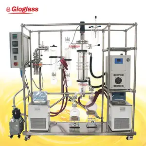 Máquina de destilação molecular de filme limpo de caminho curto GMD-150 para óleo de destilação industrial de faixa giratória