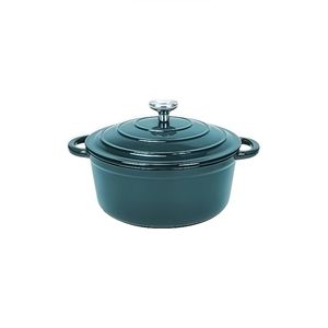 Juego de utensilios de cocina de hierro fundido esmaltado-7 piezas que incluyen Horno Holandés, sartén, cacerola, <span class=keywords><strong>olla</strong></span> para salsa, 3 tapas - Product Image 6