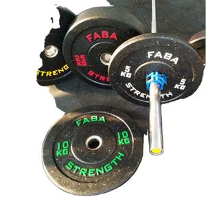 Discos de Pesas para Gimnasio, Discos de Goma para Levantamiento de Pesas, Equipo de Halterofilia Calibrado en KG en Venta - Product Image 6