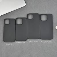 Prix usine noir étui en TPU mat anti-rayures anti-poussière étui de protection en TPU pour iPhone 14 Pro 14 Plus 14 Pro Max
