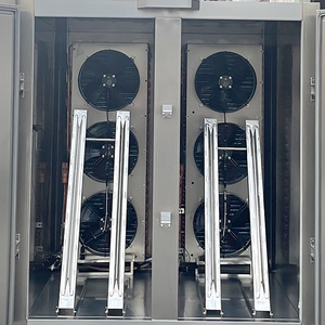 Congélateur à congélation rapide de grande capacité 1400L avec 30 plateaux, adapté à la viande, aux fruits de mer et au poulet, en acier inoxydable - Product Image 3