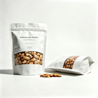 Sachet alimentaire refermable personnalisé en Mylar imprimé par gravure, recyclable, avec fermeture éclair, pour chewing-gum et sushis