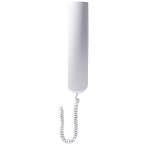Timbre para puerta Petrarca con cable en espiral blanco de 24 pulgadas de longitud - Product Image 1