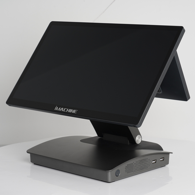 Full Point of Sale POS System Payment Terminal 15.6 Inch Till Machine Device Desktop EPOS Electronic Smart Modern Cash Register