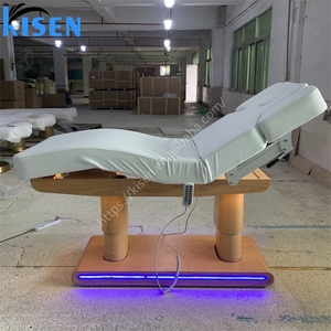 Table de massage électrique Kisen à 4 moteurs pour salon de beauté, spa médical, podologie, esthétique et tatouage à vendre - Product Image 6