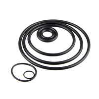 Haute température étanche résistant à la pression rond rouge et blanc Silicone joint torique anneau en caoutchouc anneau en silicone