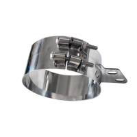 Kit d'échappement complet de remplacement avec coudes longs et collecteurs à 45 degrés pour Peterbilt 359 379 389