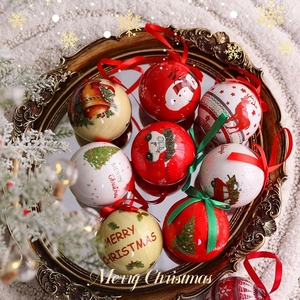 Décorations <span class=keywords><strong>de</strong></span> Noël imprimées personnalisées pour l'extérieur Boule d'ornements d'arbre Pendentif Boules en mousse Impression personnalisée <span class=keywords><strong>de</strong></span> luxe - Product Image 2